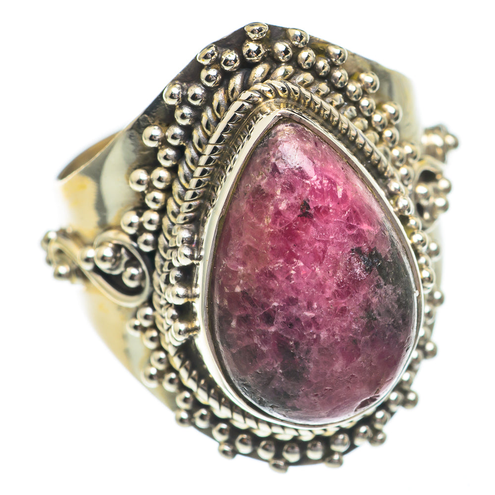 Rhodonite Rings handcrafted by Ana Silver Co - RING68855