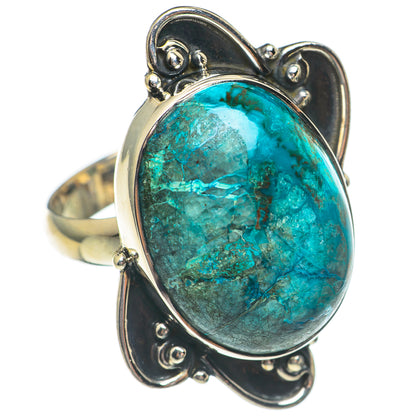 Chrysocolla Rings handcrafted by Ana Silver Co - RING68871