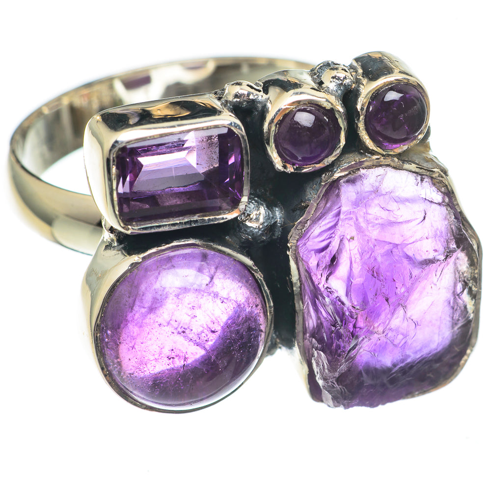 Amethyst Rings handcrafted by Ana Silver Co - RING68890
