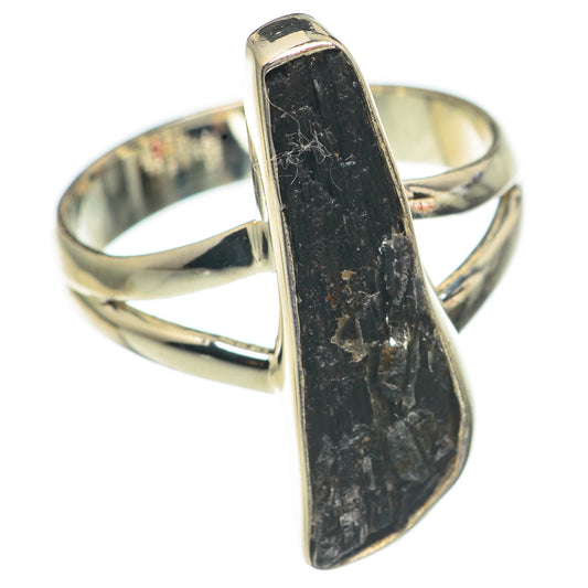 Black Tourmaline Rings handcrafted by Ana Silver Co - RING68893