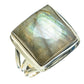 Labradorite Rings handcrafted by Ana Silver Co - RING68901