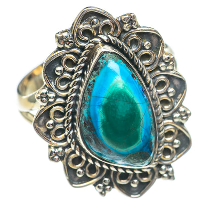 Chrysocolla Rings handcrafted by Ana Silver Co - RING68902