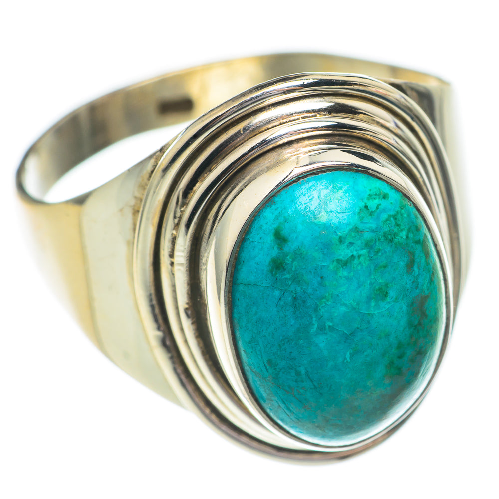 Chrysocolla Rings handcrafted by Ana Silver Co - RING68903