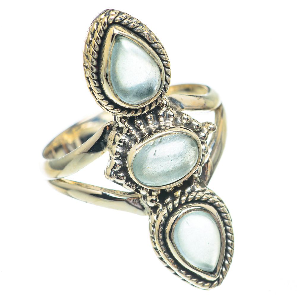 Aquamarine Rings handcrafted by Ana Silver Co - RING68906