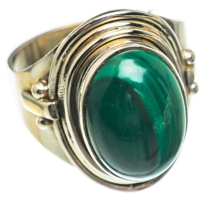 Malachite Rings handcrafted by Ana Silver Co - RING68907