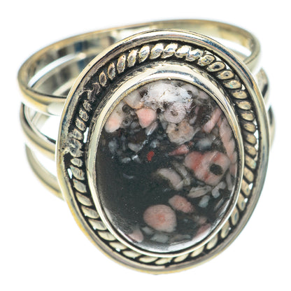 Crinoid Fossil Rings handcrafted by Ana Silver Co - RING68910