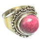 Rhodochrosite Rings handcrafted by Ana Silver Co - RING68916