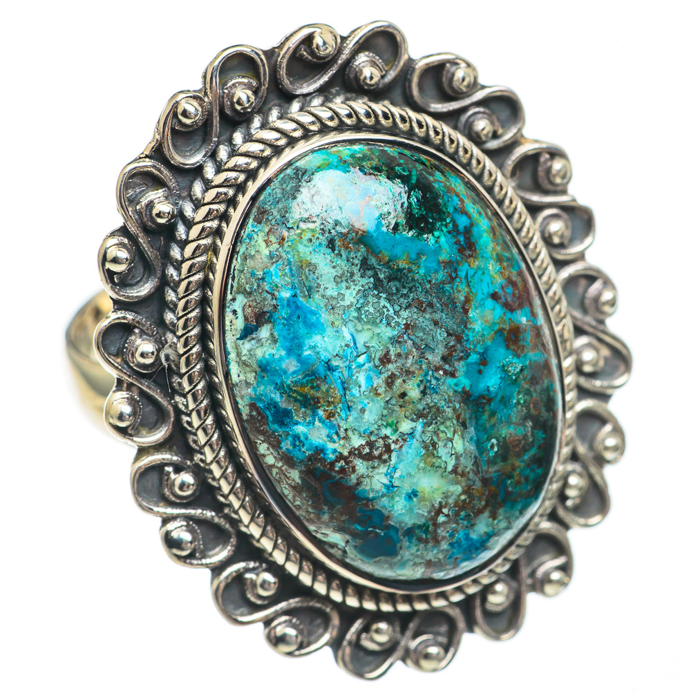 Shattuckite Rings handcrafted by Ana Silver Co - RING68926