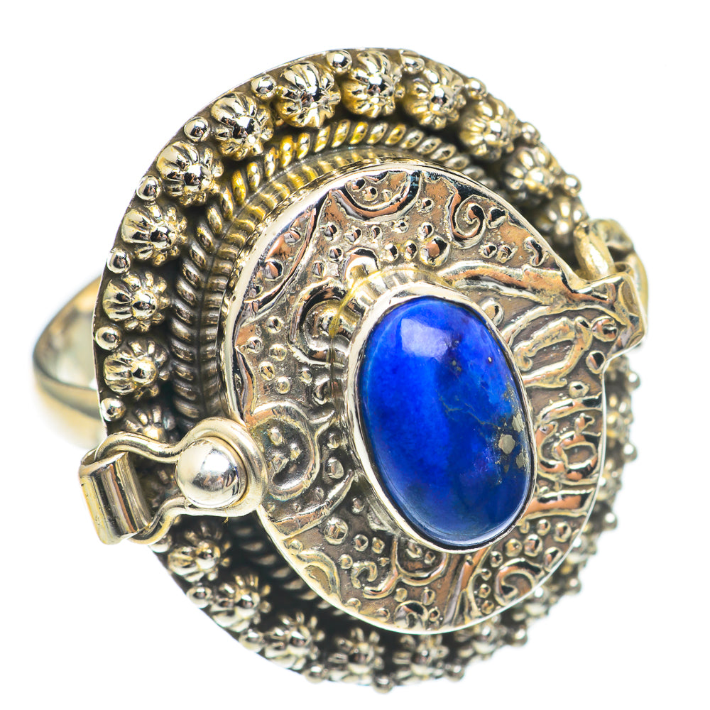 Lapis Lazuli Rings handcrafted by Ana Silver Co - RING68928