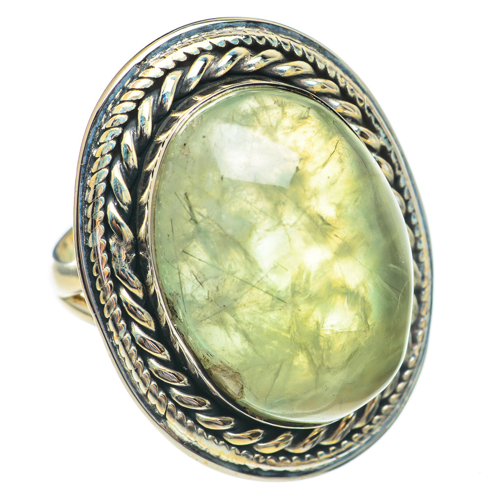 Prehnite Rings handcrafted by Ana Silver Co - RING68932
