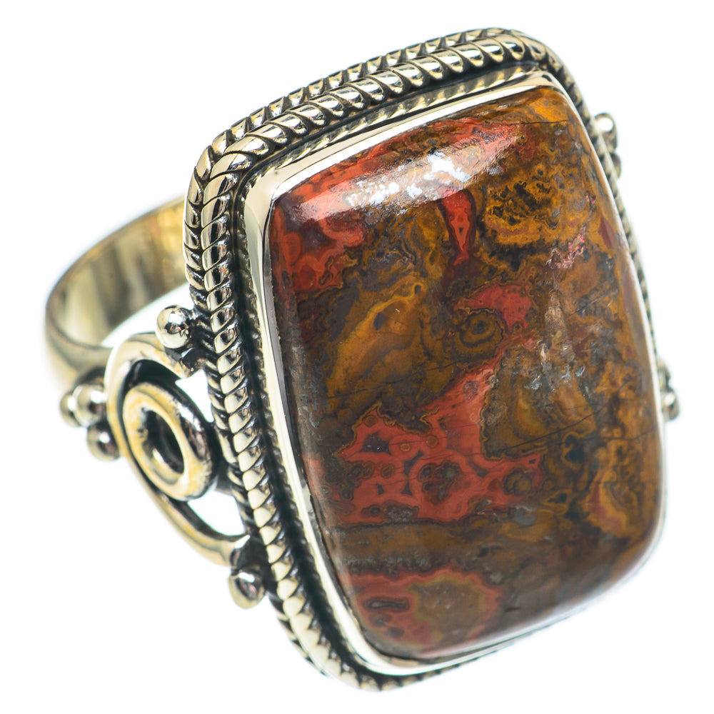 Mahogany Obsidian Rings handcrafted by Ana Silver Co - RING68935
