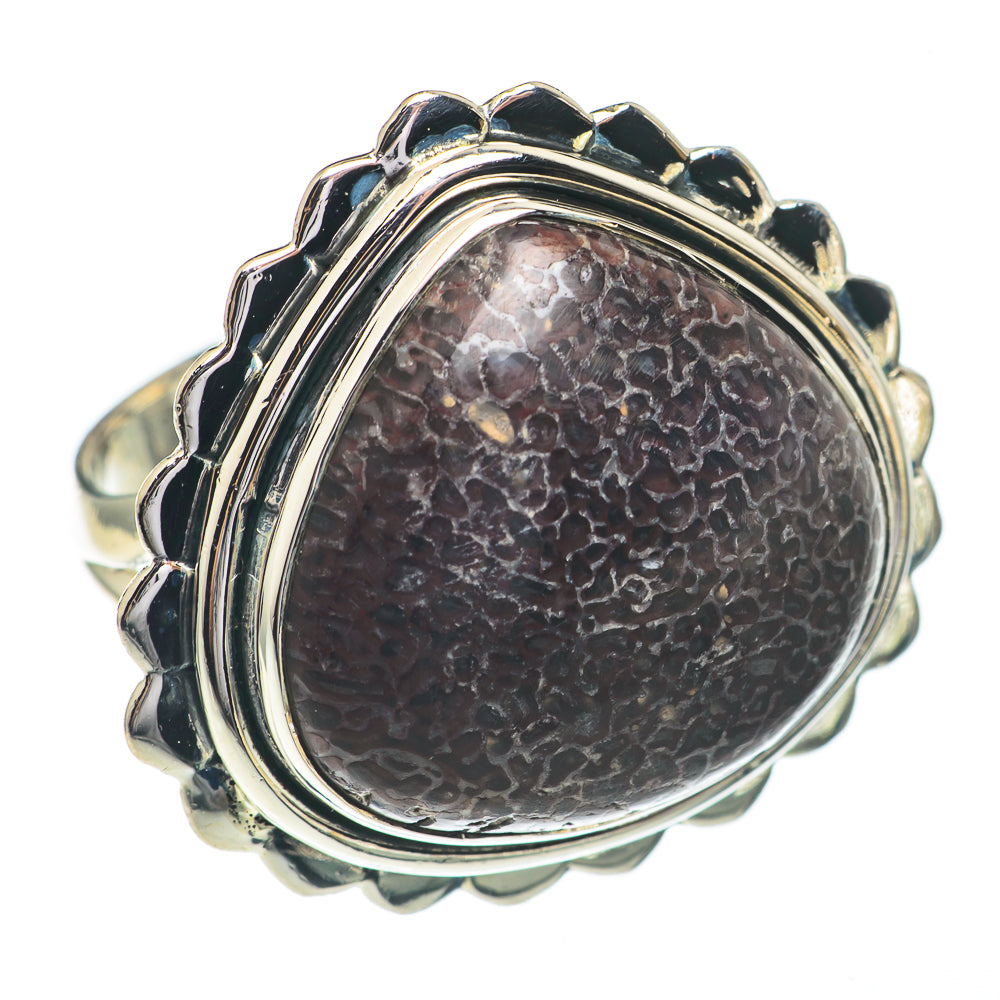 Dinosaur Bone Rings handcrafted by Ana Silver Co - RING68936
