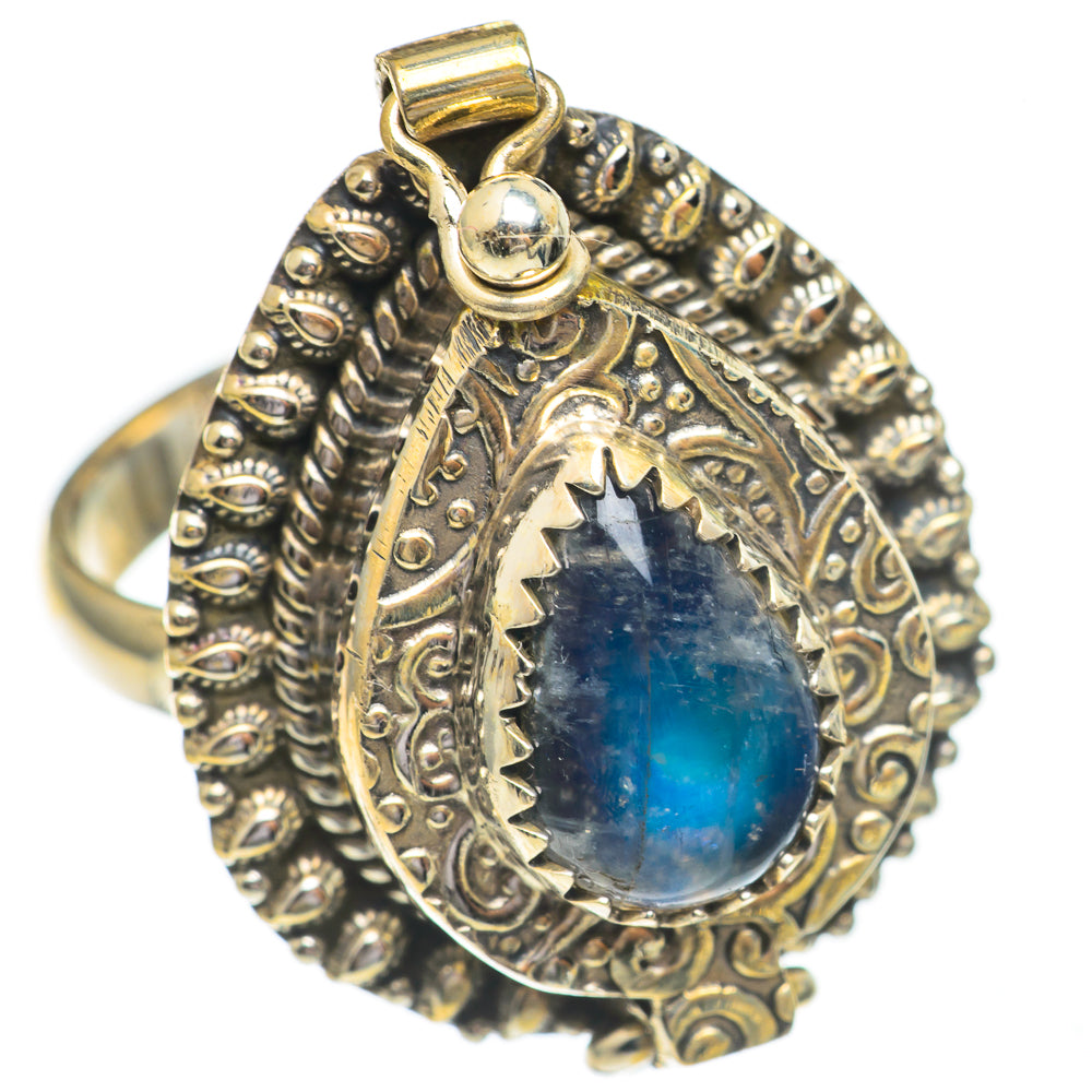 Labradorite Rings handcrafted by Ana Silver Co - RING68951