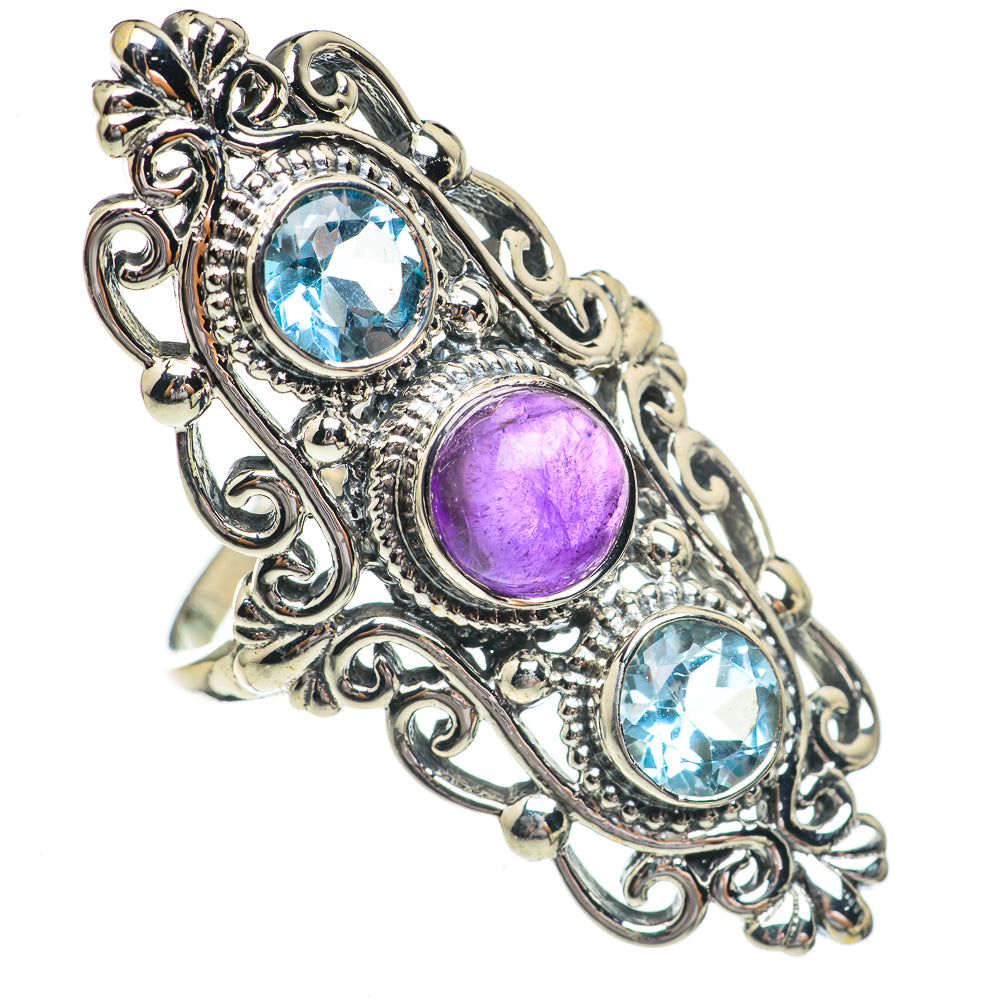 Amethyst Rings handcrafted by Ana Silver Co - RING68954