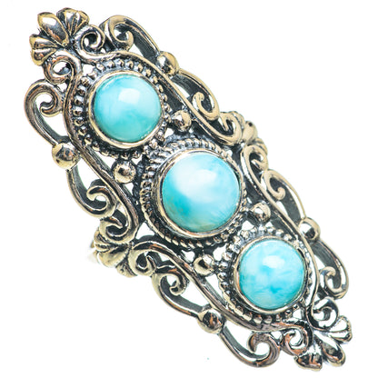 Larimar Rings handcrafted by Ana Silver Co - RING68959