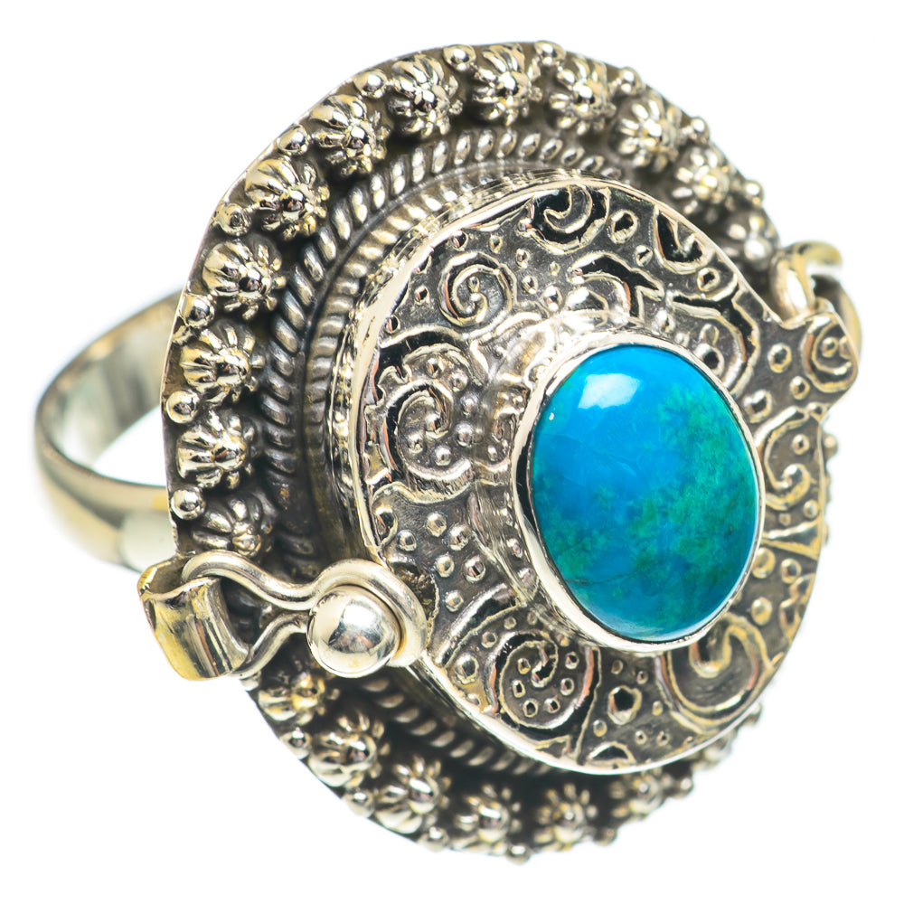 Chrysocolla Rings handcrafted by Ana Silver Co - RING68963