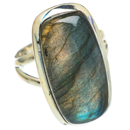 Labradorite Rings handcrafted by Ana Silver Co - RING68966