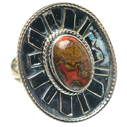 Mahogany Obsidian Rings handcrafted by Ana Silver Co - RING68969