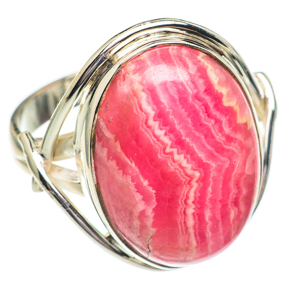 Rhodochrosite Rings handcrafted by Ana Silver Co - RING68971