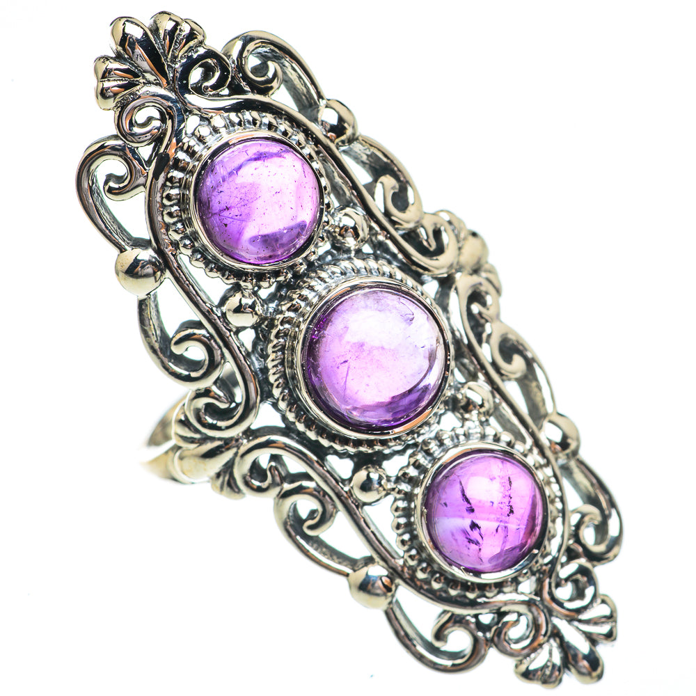 Amethyst Rings handcrafted by Ana Silver Co - RING68973