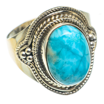 Larimar Rings handcrafted by Ana Silver Co - RING68988