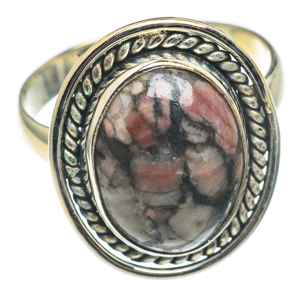 Crinoid Fossil Rings handcrafted by Ana Silver Co - RING68995