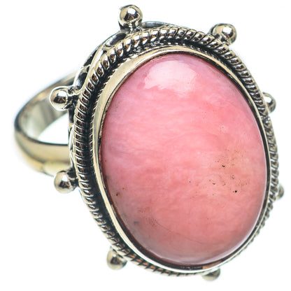 Pink Opal Rings handcrafted by Ana Silver Co - RING69001