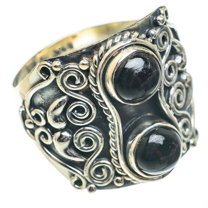 Black Onyx Rings handcrafted by Ana Silver Co - RING69011
