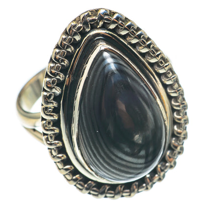 Psilomelane Rings handcrafted by Ana Silver Co - RING69012