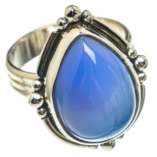 Chalcedony Rings handcrafted by Ana Silver Co - RING69024