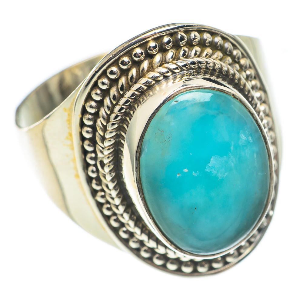 Larimar Rings handcrafted by Ana Silver Co - RING69026