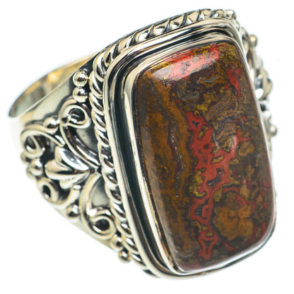 Mahogany Obsidian Rings handcrafted by Ana Silver Co - RING69032