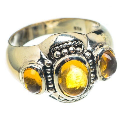 Citrine Rings handcrafted by Ana Silver Co - RING69036