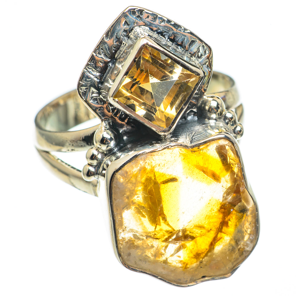 Citrine Rings handcrafted by Ana Silver Co - RING69072
