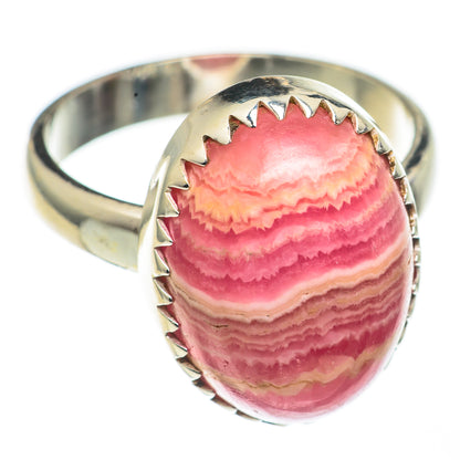 Rhodochrosite Rings handcrafted by Ana Silver Co - RING69077