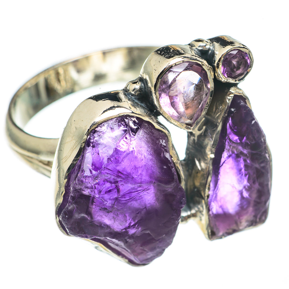 Amethyst Rings handcrafted by Ana Silver Co - RING69081