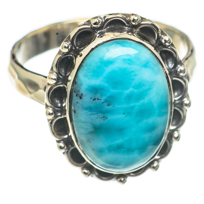 Larimar Rings handcrafted by Ana Silver Co - RING69098
