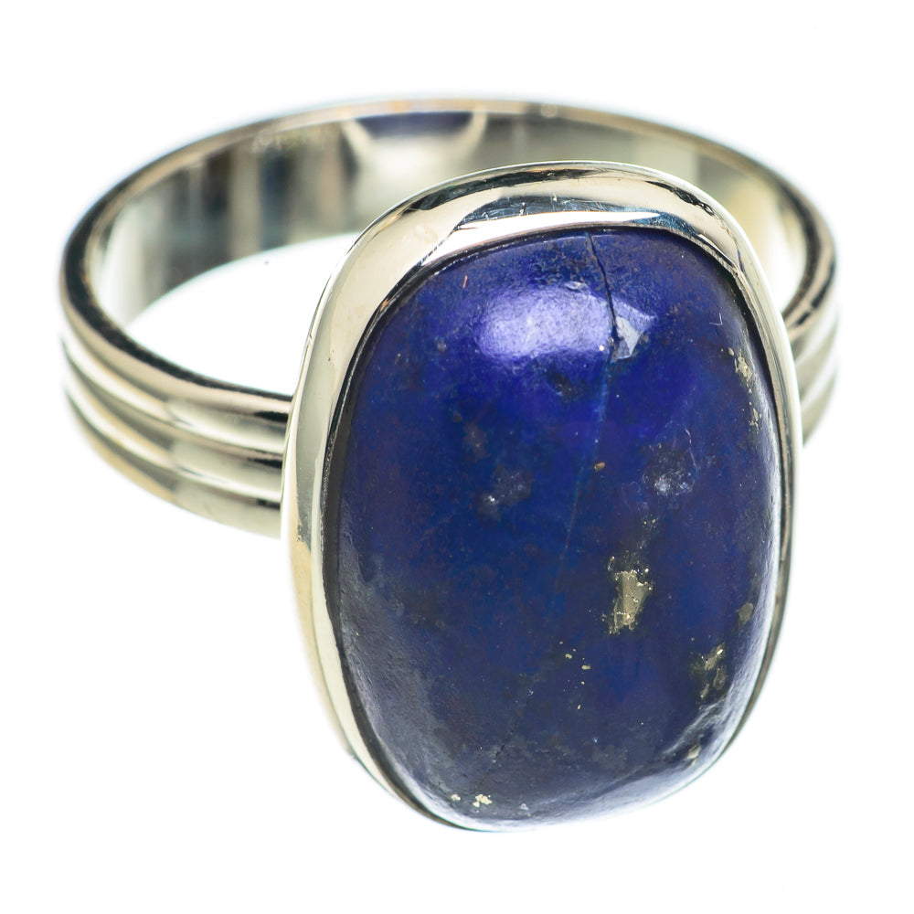 Lapis Lazuli Rings handcrafted by Ana Silver Co - RING69102