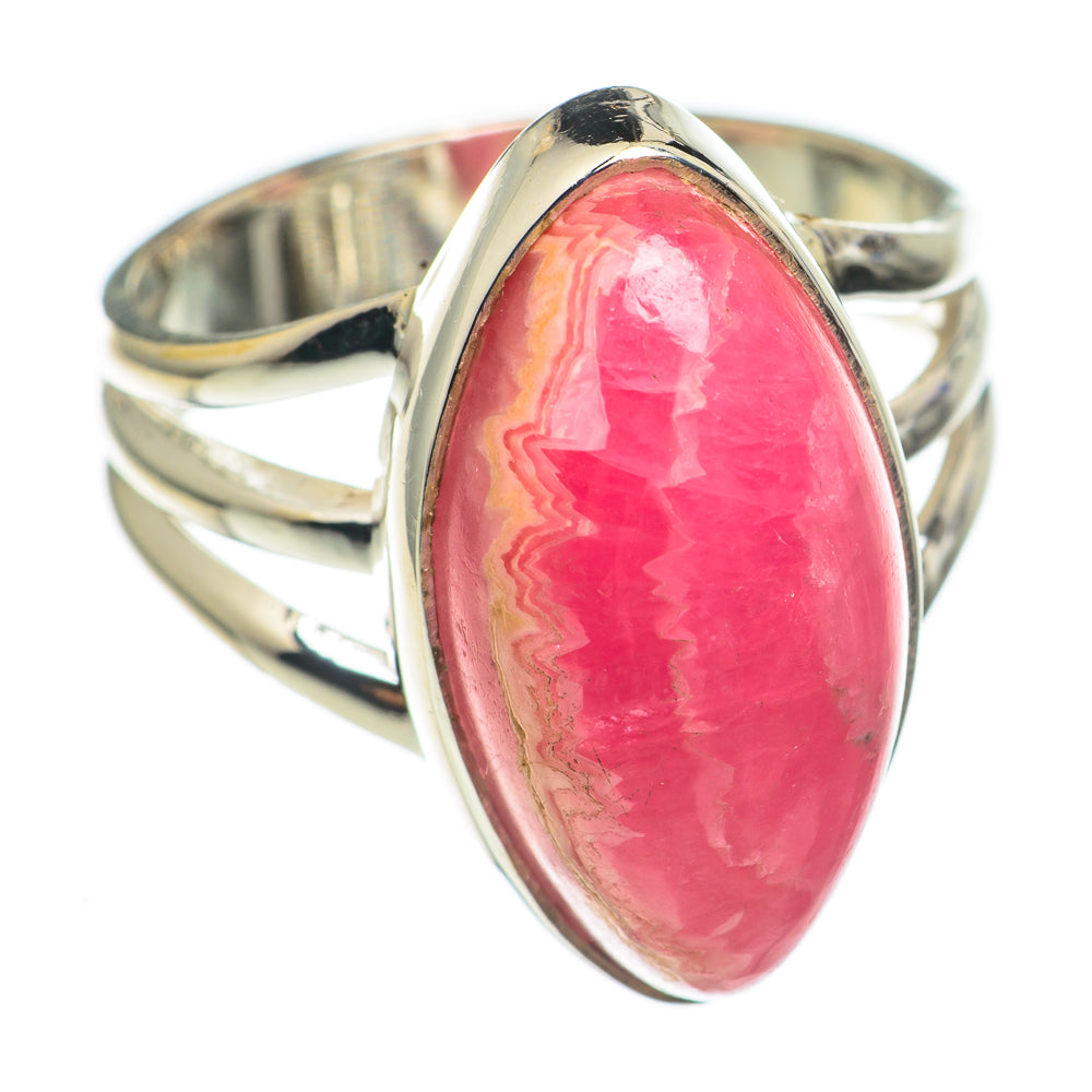 Rhodochrosite Rings handcrafted by Ana Silver Co - RING69113