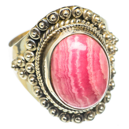 Rhodochrosite Rings handcrafted by Ana Silver Co - RING69115