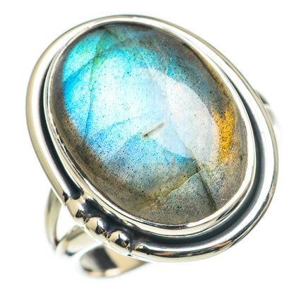 Labradorite Rings handcrafted by Ana Silver Co - RING69129