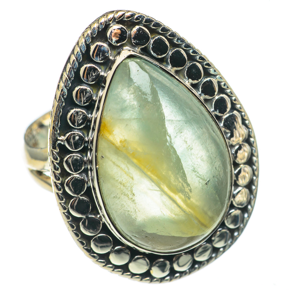 Prehnite Rings handcrafted by Ana Silver Co - RING69132