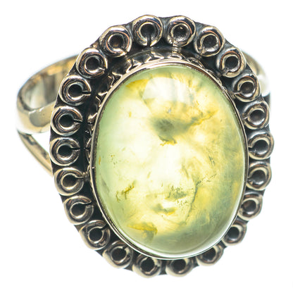 Prehnite Rings handcrafted by Ana Silver Co - RING69135