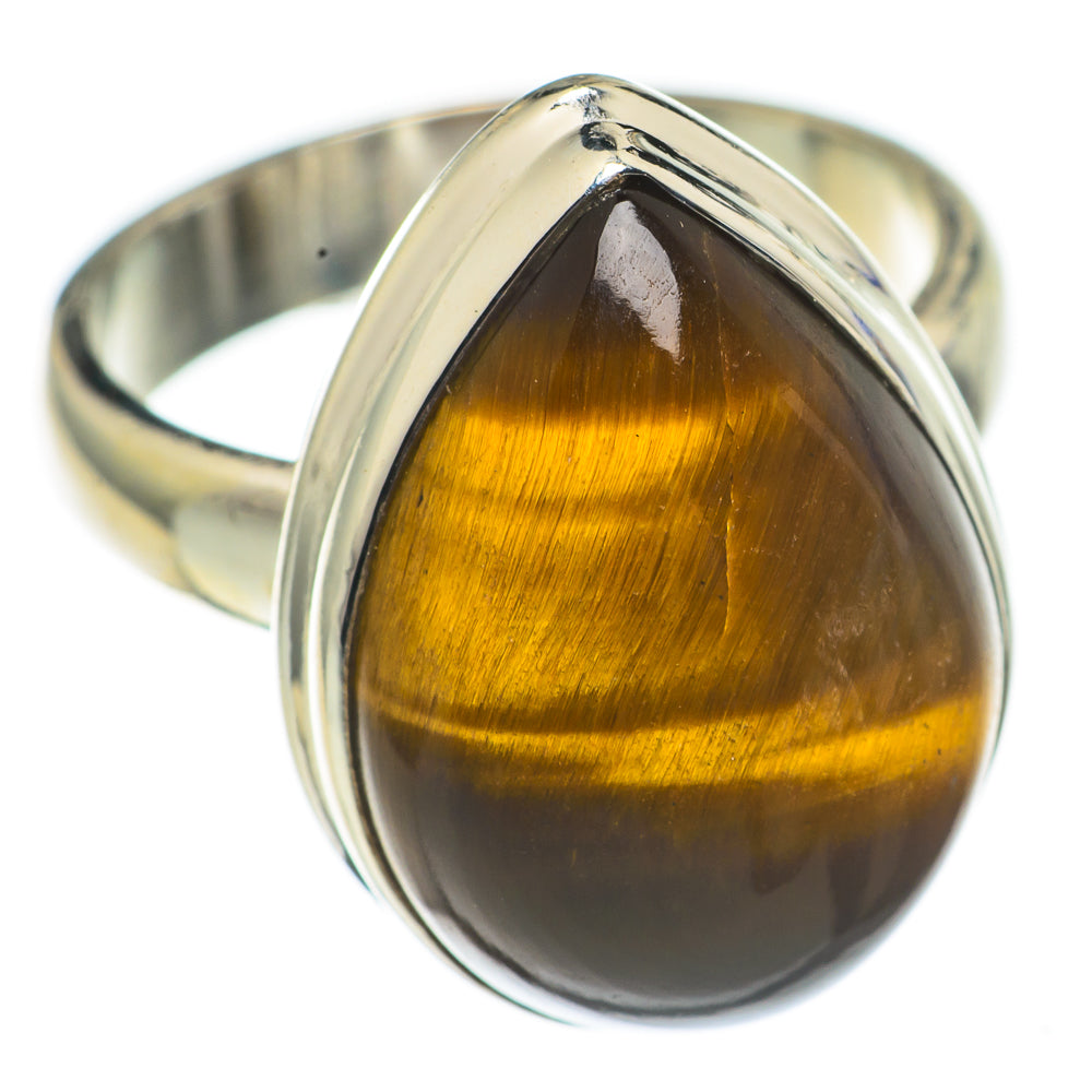 Tiger Eye Rings handcrafted by Ana Silver Co - RING69137