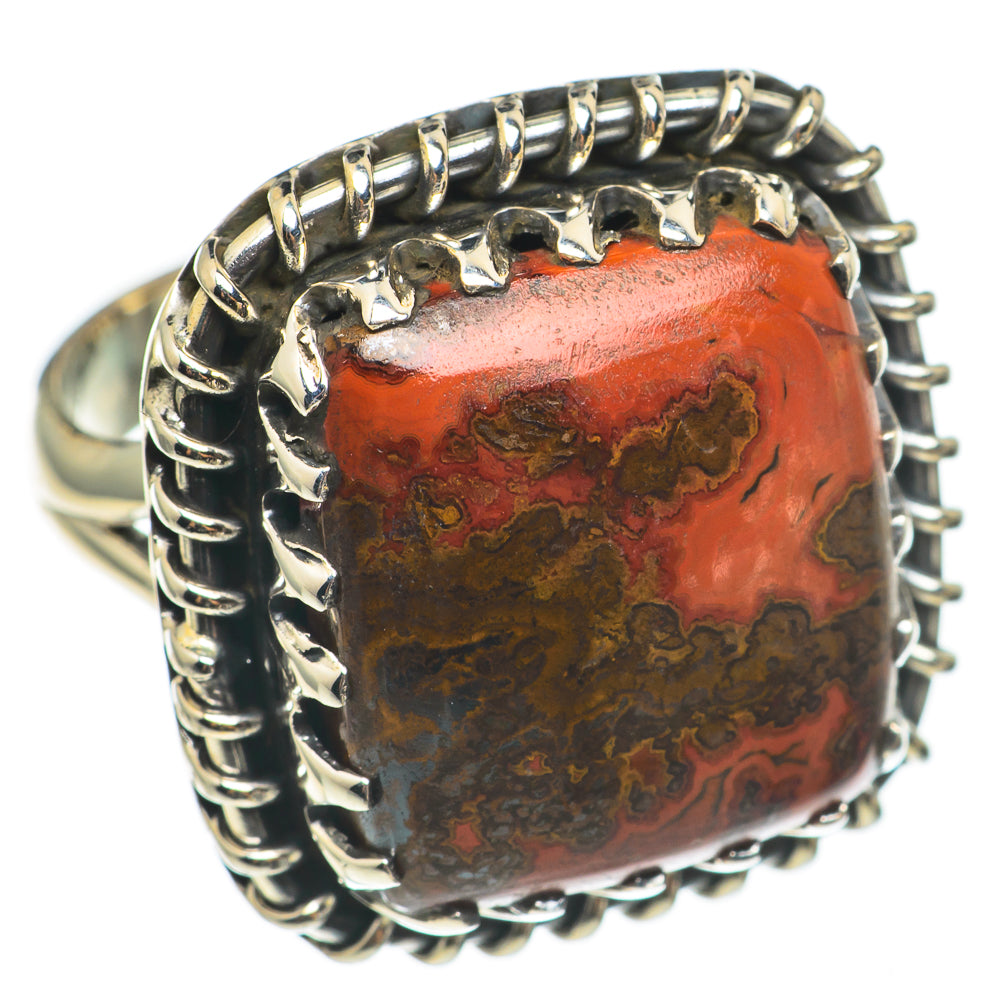 Mahogany Obsidian Rings handcrafted by Ana Silver Co - RING69142