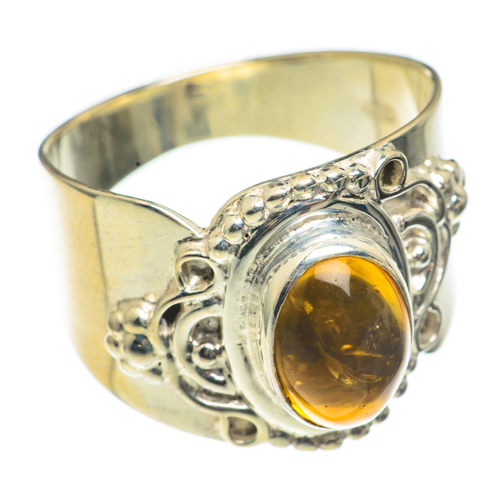 Citrine Rings handcrafted by Ana Silver Co - RING69144