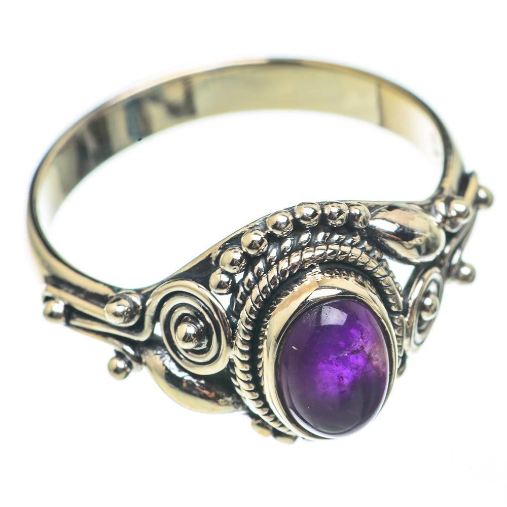 Amethyst Rings handcrafted by Ana Silver Co - RING69151