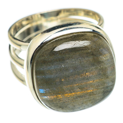 Labradorite Rings handcrafted by Ana Silver Co - RING69167