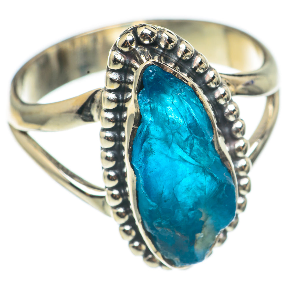 Blue Fluorite Rings handcrafted by Ana Silver Co - RING69169