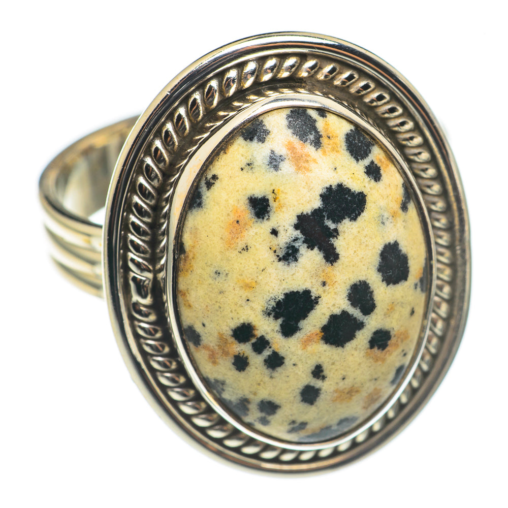 Dalmatian Jasper Rings handcrafted by Ana Silver Co - RING69175
